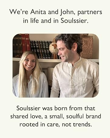 Soulssier founders Anita and John, partners in life and in the brand